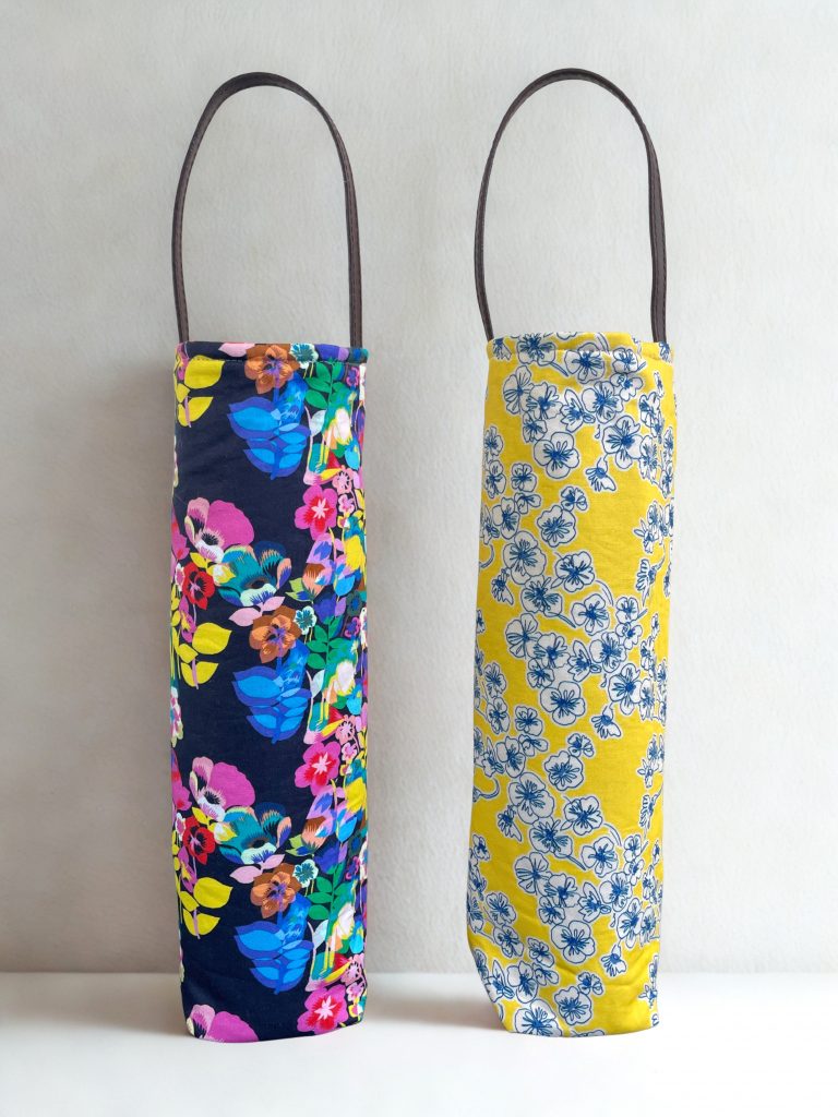 wine bottle bags sewing pattern