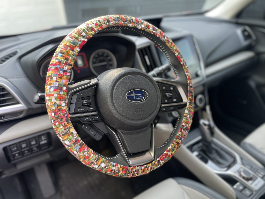 sew a steering wheel cover